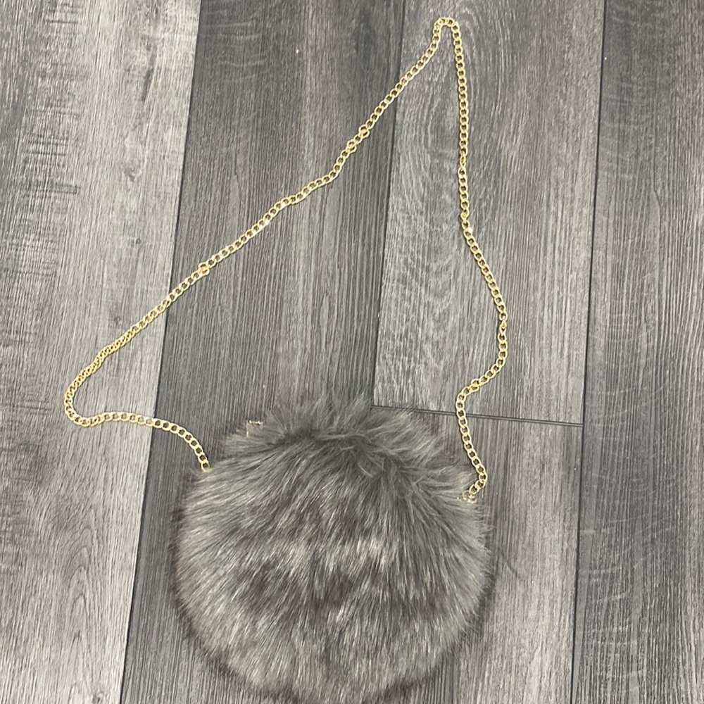 Mini fur purse